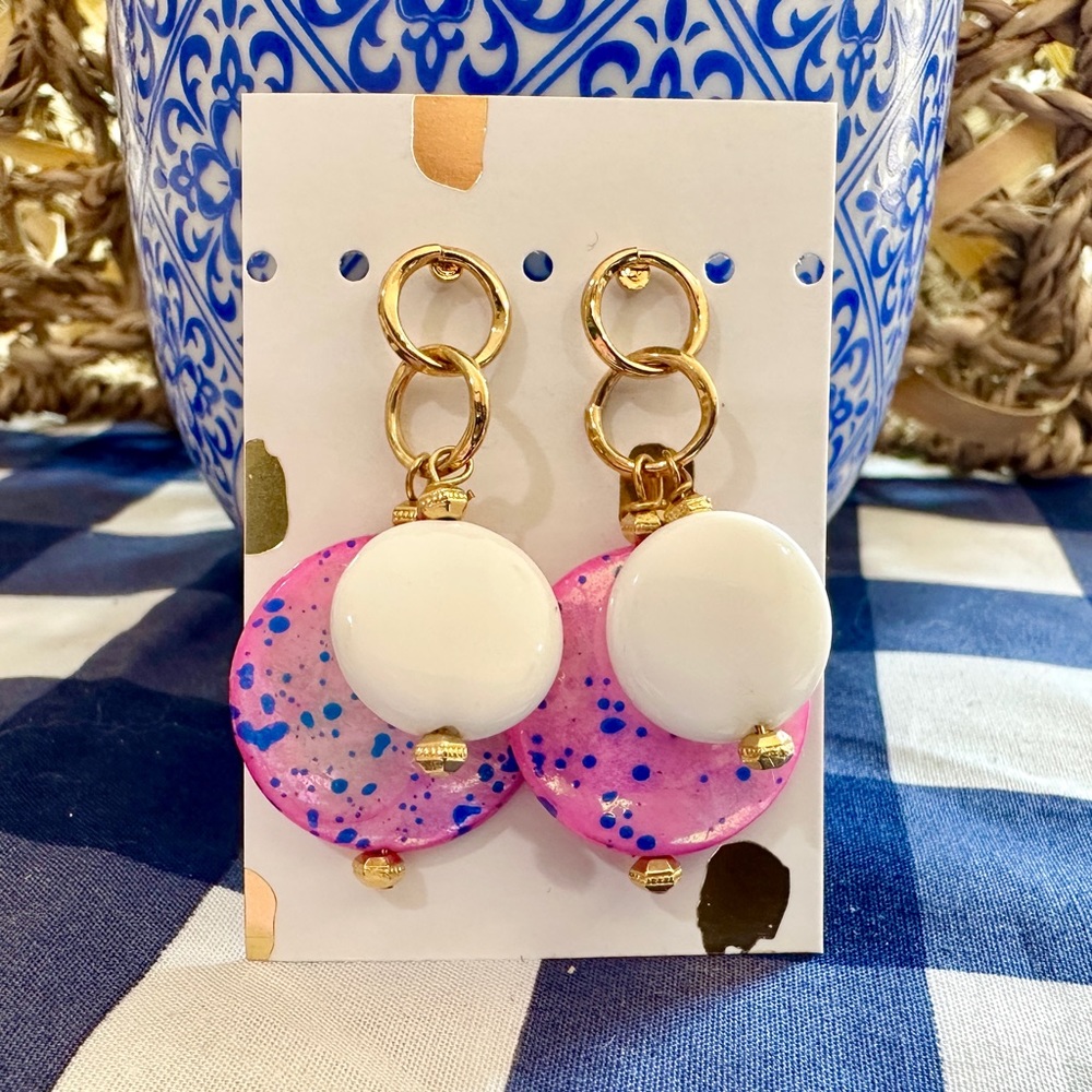 Colorful Stone Earrings